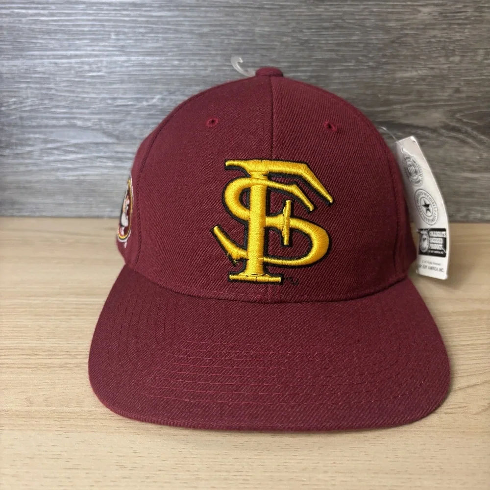 Vintage Florida State Seminoles Hat Cap Strap Back NCAA Baseball Mens 90s